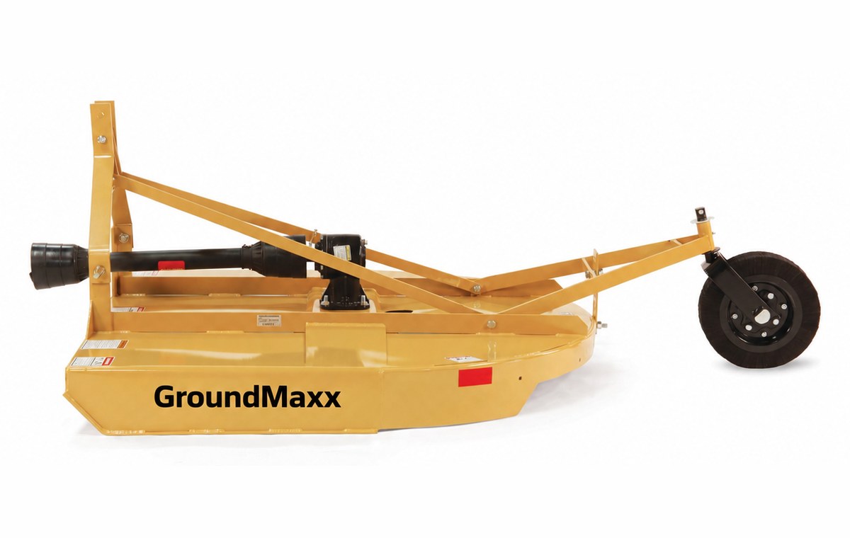 GroundMaxx RC72 6 ft. Round-Back Rotary Cutter